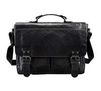 Pride and Soul Umhängetasche Baggie Bag L, Laptoptasche Leder Pochette Mixte (Lot de 2)