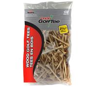 Pride en bois de golf Tee ,naturel, 100 count