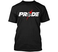 Pride Fighting Championship Pride FC T-Shirt Mens Short Sleeve Cotton T-Shirt Fashion T Shirt Casual Tops Clothing Black L