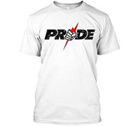 Pride Fighting Championship Pride FC T-Shirt Mens Short Sleeve Cotton T-Shirt Fashion T Shirt Casual Tops Clothing White L