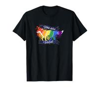 Pride Flag Fox - Vous êtes valide T-Shirt