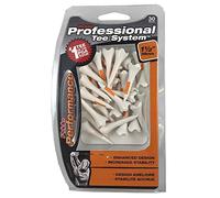 Pride Golf Tee Pride Performance Plastic Professional System Evolution Lot de 30 Tees de Golf en Plastique Blanc 3,8 cm Unisexe, 1-1/2 inch