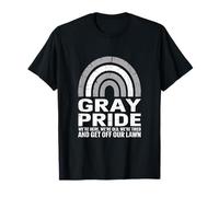 Pride Gris Arc Vieux Fatigué Nous Voilà T-Shirt