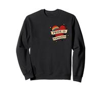 Pride Is Permanent - Style de tatouage LGBTQ+ Empowerment Sweatshirt