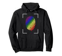 Pride LGBT Droits De l'homme Empreinte Digitale LGBT Sweat à Capuche