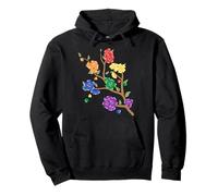 Pride LGBTQ Rainbow Sakura Cherry Blossom Sweat à Capuche