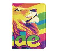 Pride Month A Porte-carte d'immatriculation et d'assurance automobile en cuir de qualité supérieure pour carte d'identité, permis de conduire, principales cartes d'information de contact pour homme et