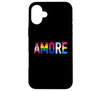 Pride Month Rainbow Amore Transgenre Lesbienne Gay Love LGBT Coque pour iPhone 16 Plus