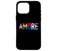 Pride Month Rainbow Amore Transgenre Lesbienne Gay Love LGBT Coque pour iPhone 16 Pro Max