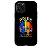 Pride of Nashville City Tennessee Cats Drapeau Arc-en-Ciel Coque pour iPhone 11 Pro
