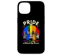 Pride of Nashville City Tennessee Cats Drapeau Arc-en-Ciel Coque pour iPhone 13