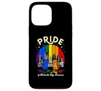 Pride of Nashville City Tennessee Cats Drapeau Arc-en-Ciel Coque pour iPhone 13 Pro Max