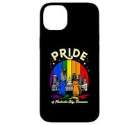Pride of Nashville City Tennessee Cats Drapeau Arc-en-Ciel Coque pour iPhone 14 Plus