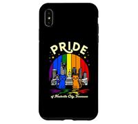Pride of Nashville City Tennessee Cats Drapeau Arc-en-Ciel Coque pour iPhone XS Max