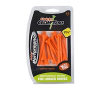 Pride Performance Plastic Golf 2.34" Matte Tees, Clamshell of 15