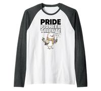 Pride Pioneer Hommage à l'égalité Pendant Tout Le Mois Gay Manche Raglan