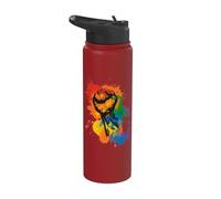 Pride Power Faust - Rainbow LGBTQ + Conception de Stainless Steel Insulated Water Bottle