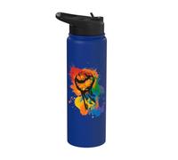Pride Power Faust - Rainbow LGBTQ + Conception de Stainless Steel Insulated Water Bottle
