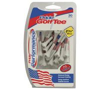 Pride Professional Tee System Pride Performance Lot de 30 t-Shirts Drapeau américain 7,5 cm Tees de Golf, Multicolore, 2-3/4 inch
