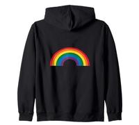 Pride Rainbow Style rétro années 70 Sweat à Capuche