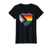 Pride Safe Space Heart LGBTQ+ Tu Peux être toi-même avec Moi T-Shirt Graphique avec Valeur