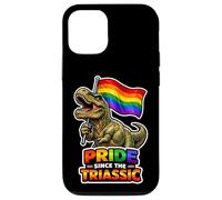 Pride Since The Trias Rainbow Dino Pride Coque pour iPhone 12/12 Pro
