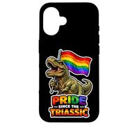 Pride Since The Trias Rainbow Dino Pride Coque pour iPhone 16