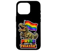 Pride Since The Trias Rainbow Dino Pride Coque pour iPhone 16 Pro