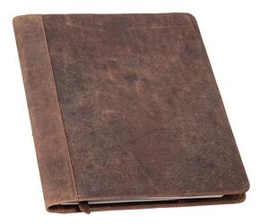 Pride & Soul 30122 Porte-documents A4 Winston en cuir véritable Marron 32 x 26 cm