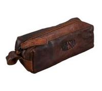 Trousse en cuir de vachette de Pride and Soul Noir