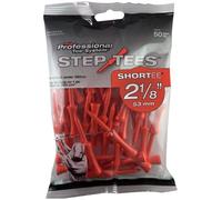 PrideSports Pride Professional System, 2-1/8 inch Two Piece Step Tee, 50 Count, Red T-Shirt de Golf Unisexe, Rouge