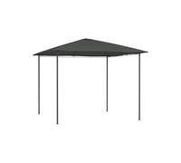 vidaXL Belvédère 3x3x2,6 m Anthracite 160 g/m²