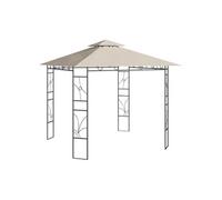 Prieel 160 g/mÂ² 3x3x2,7 m crÃmekleurig313912