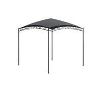 vidaXL Tonnelle de jardin Belvédère 3x3x2,65 m Anthracite 180 g/m²
