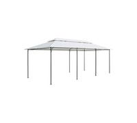 vidaXL Belvédère 600x298x270 cm Blanc 180 g/m²