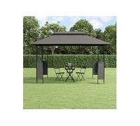Belvédère avec toit anthracite 300x300x270 cm acier belvédère de jardin vidaXL