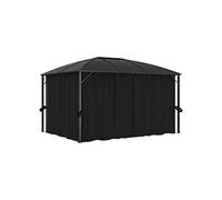 Tonnelle avec Rideaux 400x300x265 cm Belvédère Tente de Réception vidaXL