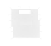 Prieelzijwanden met ramen 2 st wit3070428