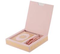 Prien Cadeaux Musulman Pour Ramadan, Coffret Cadeau Spécial, Coran Pour La Mosquée L'aïd, Tasbih Priere, Don Islam Pour Femme, Mawlid Pour Tapis, Prière Anniversaire, Mariage, Omra, Homme (Rose)