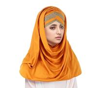 Prien Hijab Prêt Pour Les Femme, Echarpe Musulmane Instantane D’une Seule Piece, Foulard Long Facile Porter, Echarpe Vetements Islamiques, Écharpe Douce Pour La Priere, Abaya, Khimar