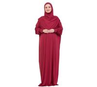 Prien Robe De Priere Pour Femme, Abaya Musulmane En Coton, Hijab Doux, Prière Vetement Islamique Turcs Elegants Pour L’aïd, Le Ramadan Islam, La Omra, Le Hajj (Bourgogne)