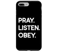 Prier, écouter, obéir Coque pour iPhone 7 Plus/8 Plus