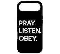 Prier, écouter, obéir Coque pour iPhone Air