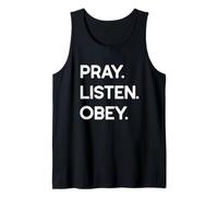 Prier, écouter, obéir Débardeur