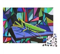 Prier Mantis1000 Piece Jigsaw Puzzles for Adults and Kids Educhational Games artChallenging for Home Decoration Great Cadeau Idea38x26cm/1000pcs