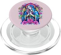 Prier Marie avec des Roses, Christianisme, Notre-Dame de Guadalupe PopSockets PopGrip pour MagSafe