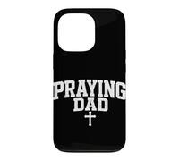 Prier Papa Foi chrétienne Jésus Religieux Père Culte Coque pour iPhone 13 Pro