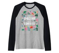 Prier pour Amazonia Save the Amazon Rainforest Manche Raglan
