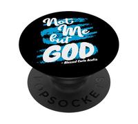 Prière catholique béni Carlo Acutis - Citations spirituelles PopSockets PopGrip Adhésif