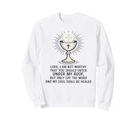 Prière de Communion sous Mon Toit - Art catholique Sweatshirt